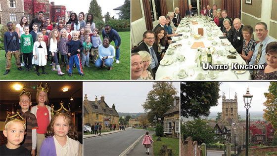 collage of images from United Kingdom Feast of Tabernacles 2014