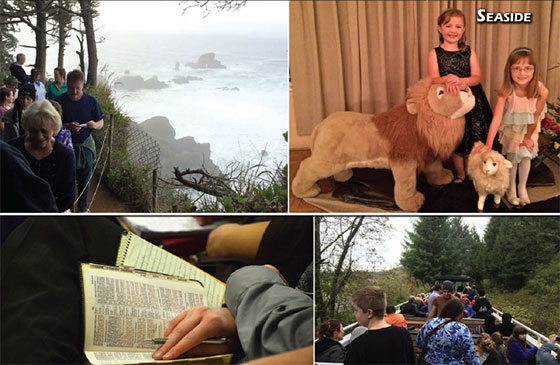 collage of images from Seaside Feast of Tabernacles 2014