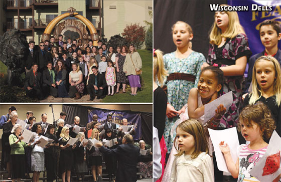 collage of images from Wisconsin Dells Feast of Tabernacles 2014