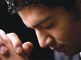 praying