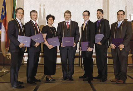Living University graduates
