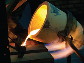 molten metal
