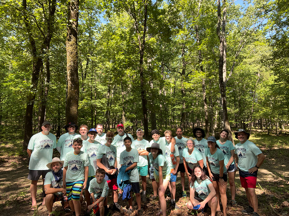 camper group photo