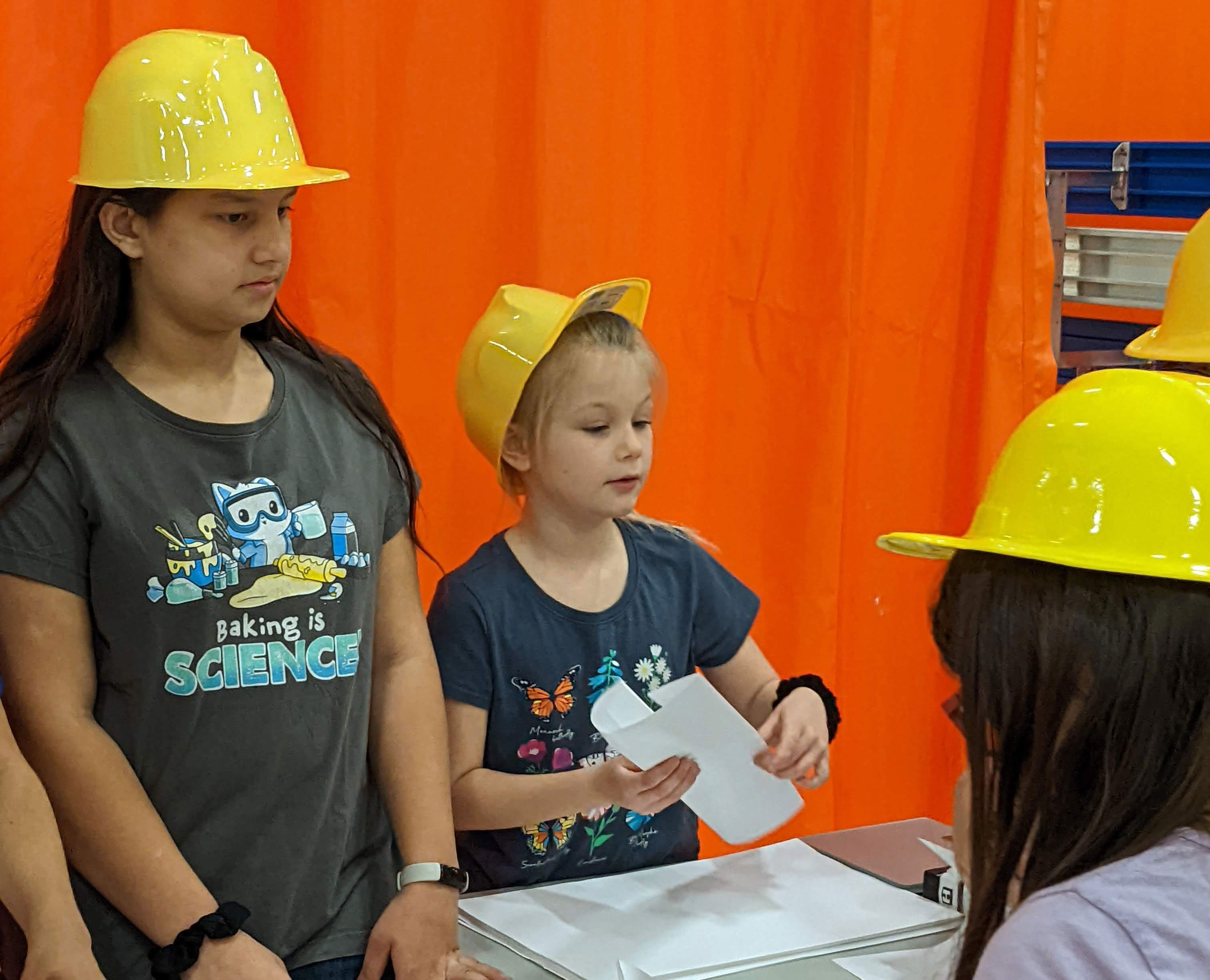 children playing a game at winter weekend in Charlotte