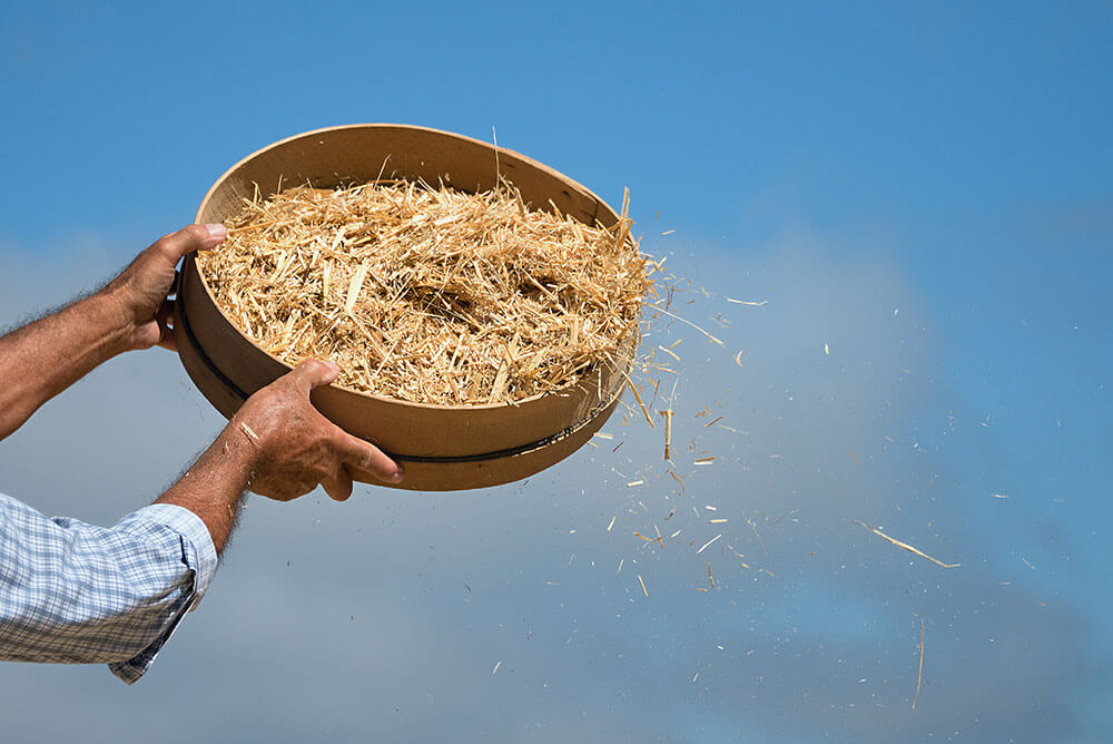 threshing bowl